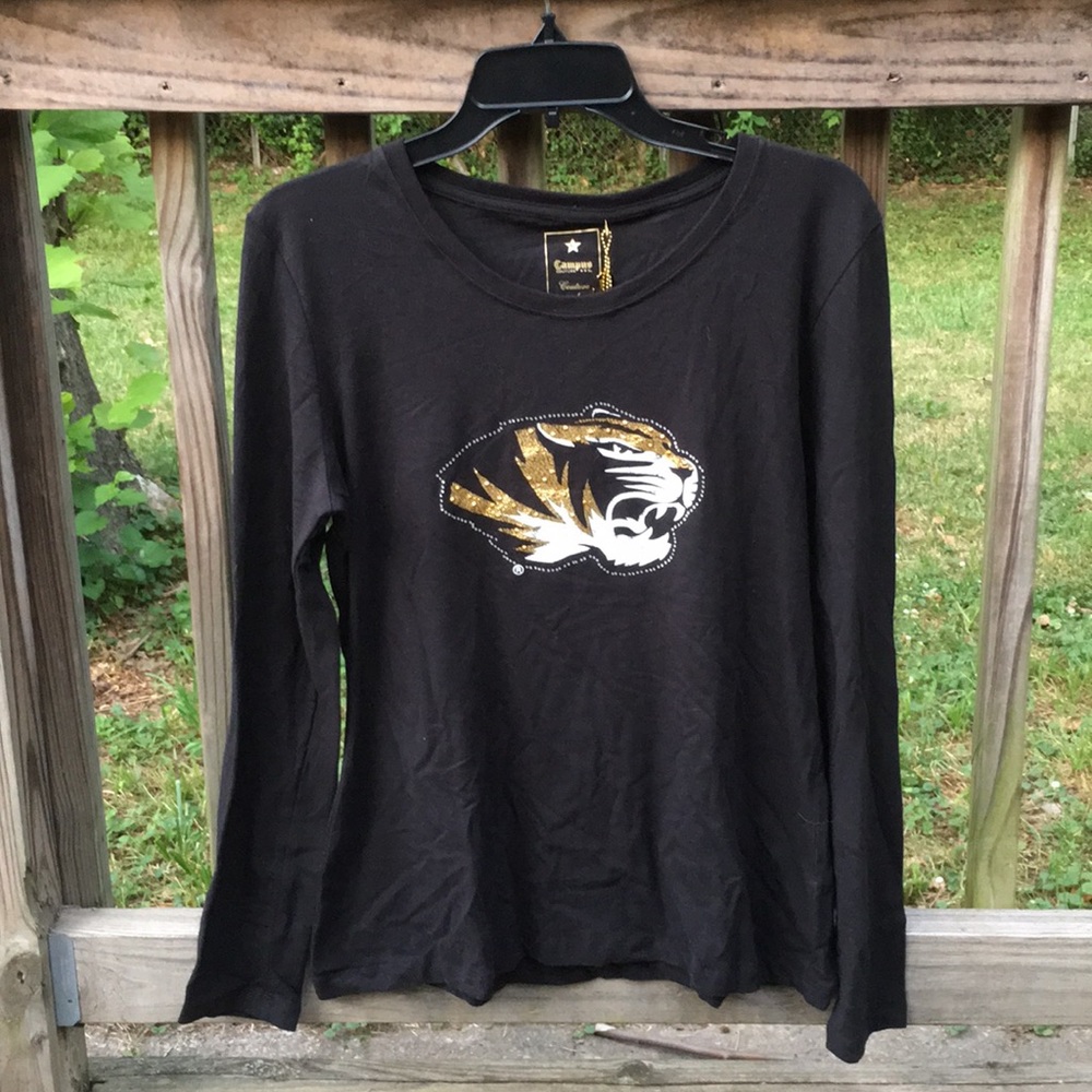 NEW Mizzou Tigers Campus Couture Top